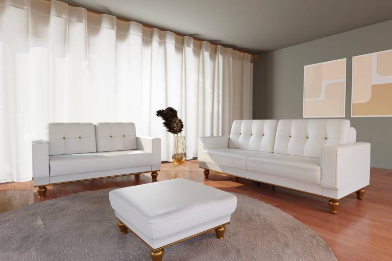 sit&more 3-Sitzer »Orient 5«, mit Strass-Stein, wahlweise mit Bettfunktion und Bettkasten von sit&more
