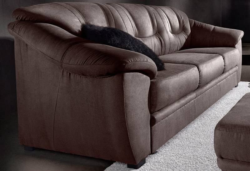 sit&more 3-Sitzer »Safira«, inklusive komfortablem Federkern, wahlweise mit Bettfunktion von sit&more