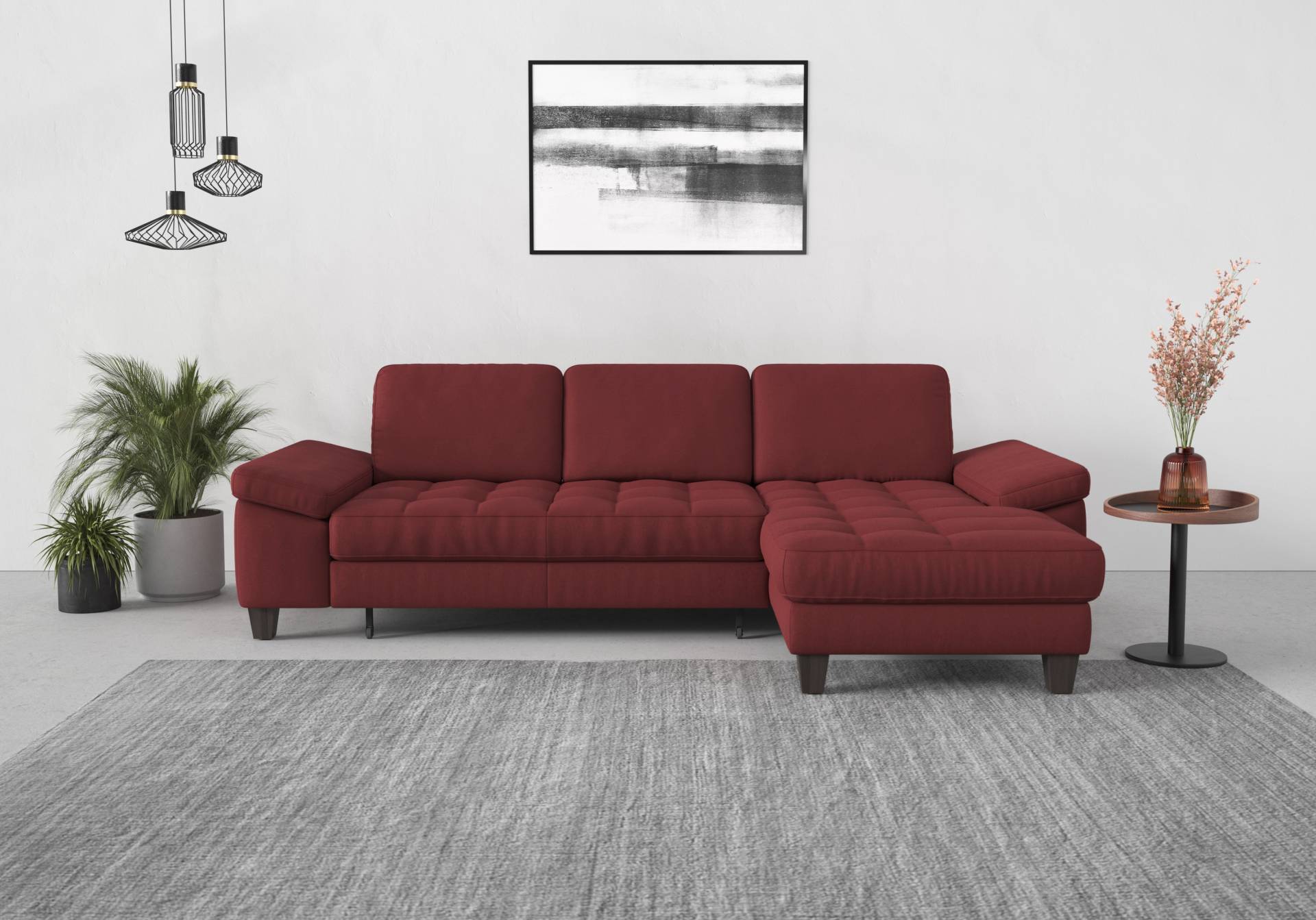 sit&more Ecksofa »Westham L-Form«, Recamiere, mit oder ohne Bettfunktion, Bettkasten, Füsse wengefarben sit&more Ecksofa »Westham L-Form«, Recamiere, mit oder ohne Bettfunktion, Bettkasten, Füsse wengefarben von sit&more