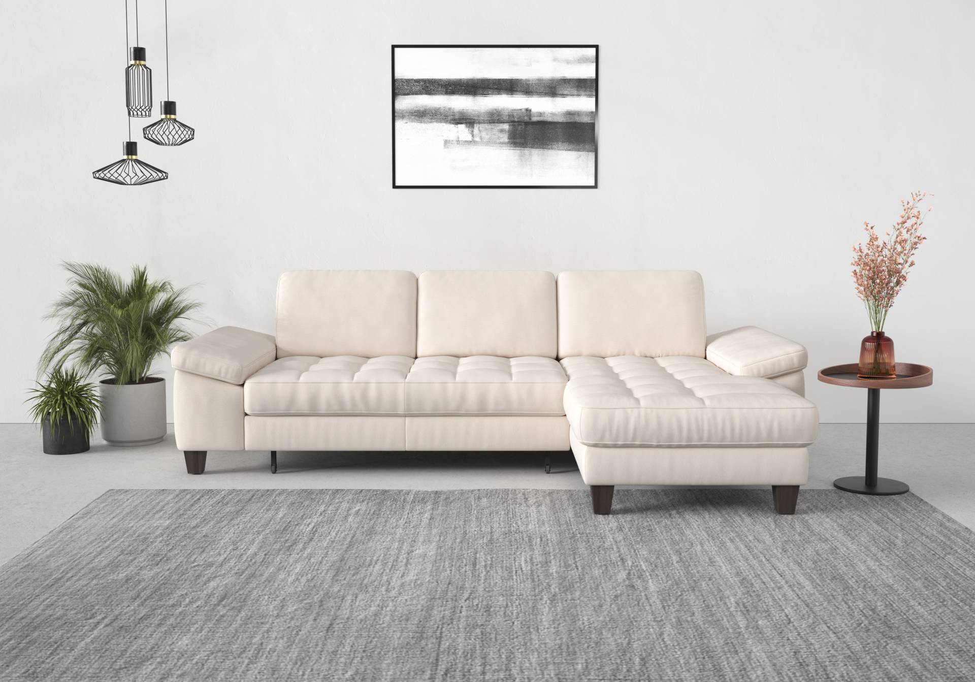sit&more Ecksofa »Westham L-Form«, Recamiere, mit oder ohne Bettfunktion, Bettkasten, Füsse wengefarben sit&more Ecksofa »Westham L-Form«, Recamiere, mit oder ohne Bettfunktion, Bettkasten, Füsse wengefarben von sit&more