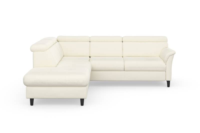 sit&more Ecksofa »Marano L-Form«, inklusive Kopfteilverstellung, wahlweise mit Bettfunktion, Bettkasten von sit&more