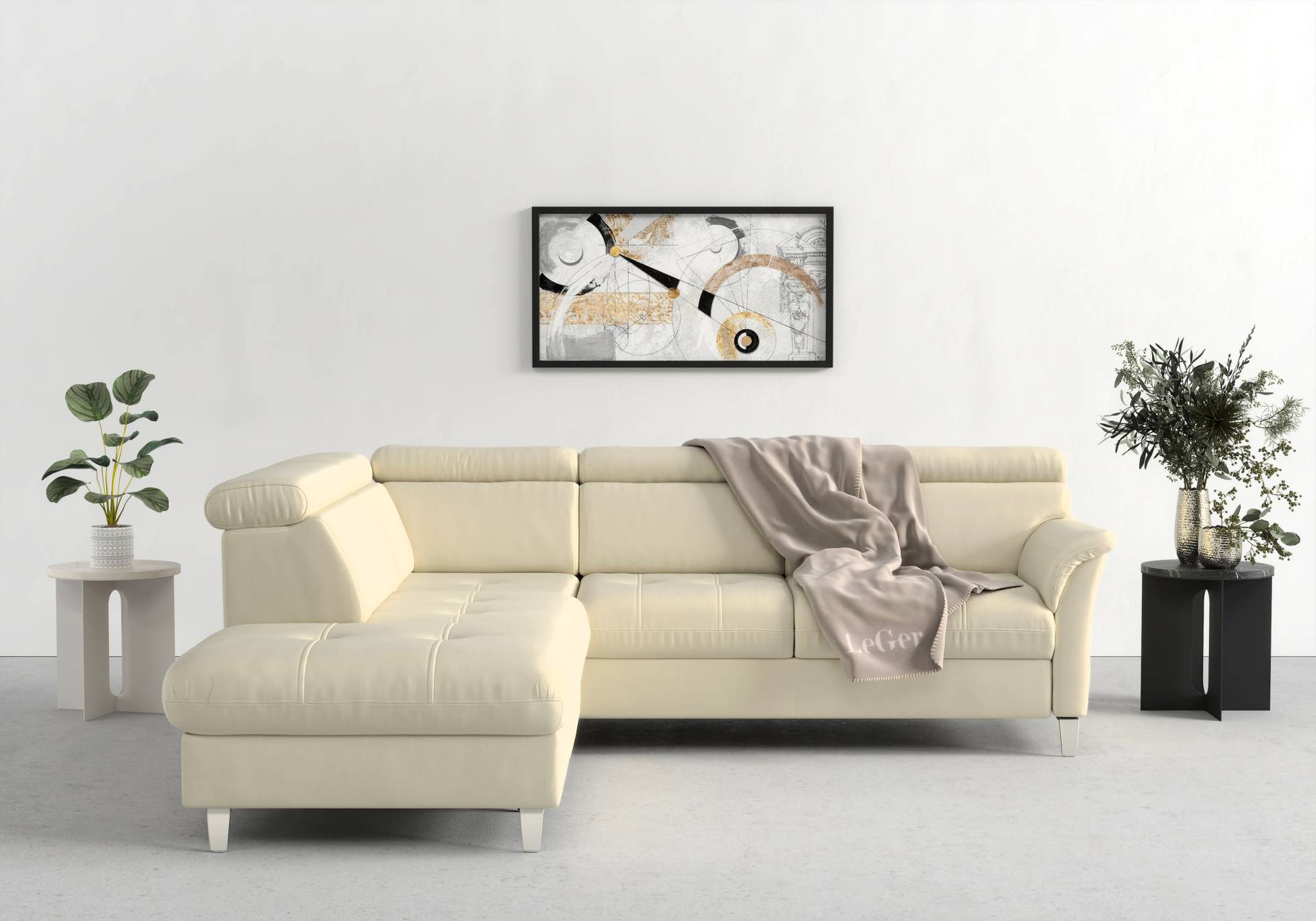 sit&more Ecksofa »Marano L-Form«, inklusive Kopfteilverstellung, wahlweise mit Bettfunktion, Bettkasten sit&more Ecksofa »Marano L-Form«, inklusive Kopfteilverstellung, wahlweise mit Bettfunktion, Bettkasten von sit&more