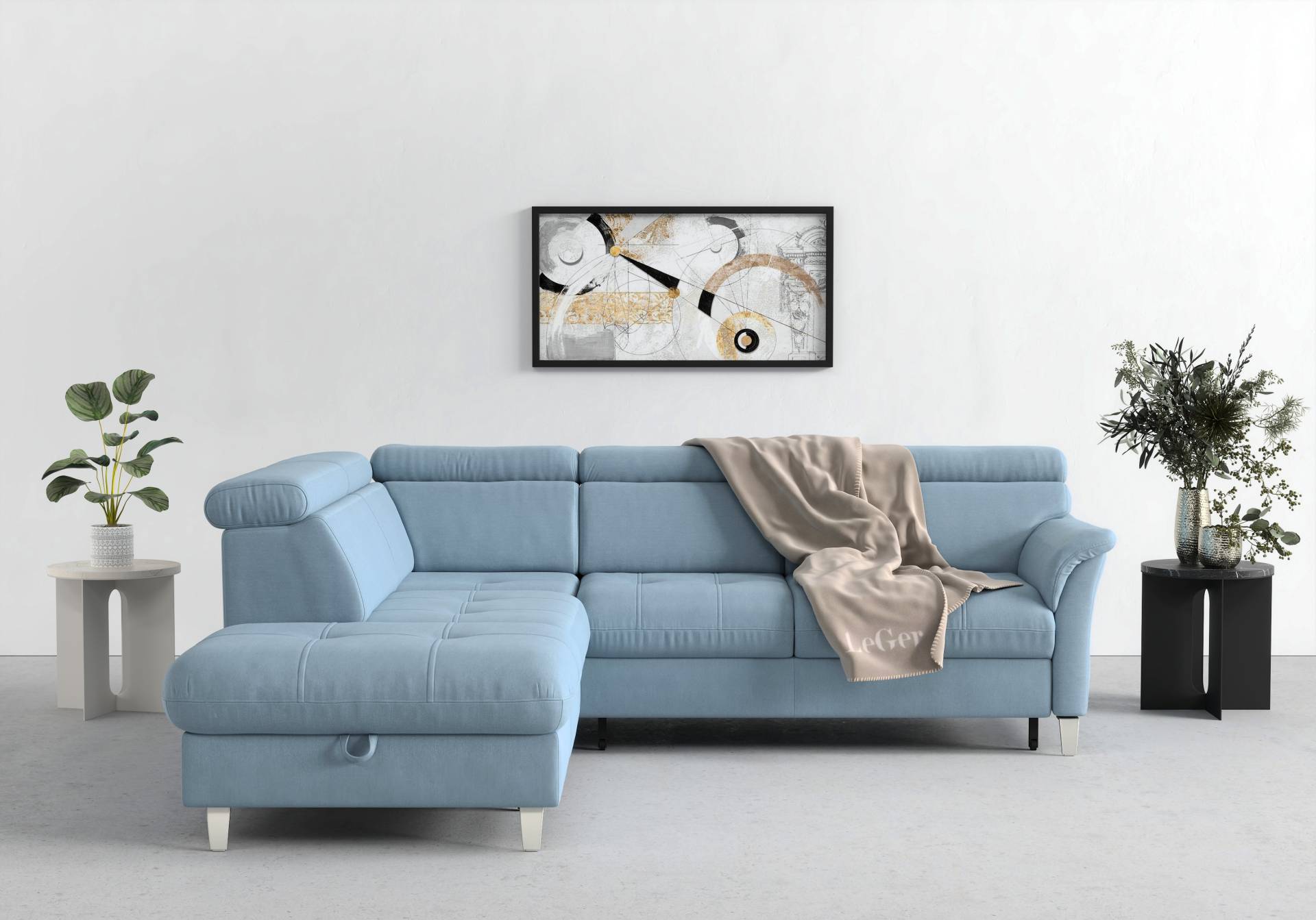 sit&more Ecksofa »Marano L-Form«, inklusive Kopfteilverstellung, wahlweise mit Bettfunktion, Bettkasten sit&more Ecksofa »Marano L-Form«, inklusive Kopfteilverstellung, wahlweise mit Bettfunktion, Bettkasten von sit&more
