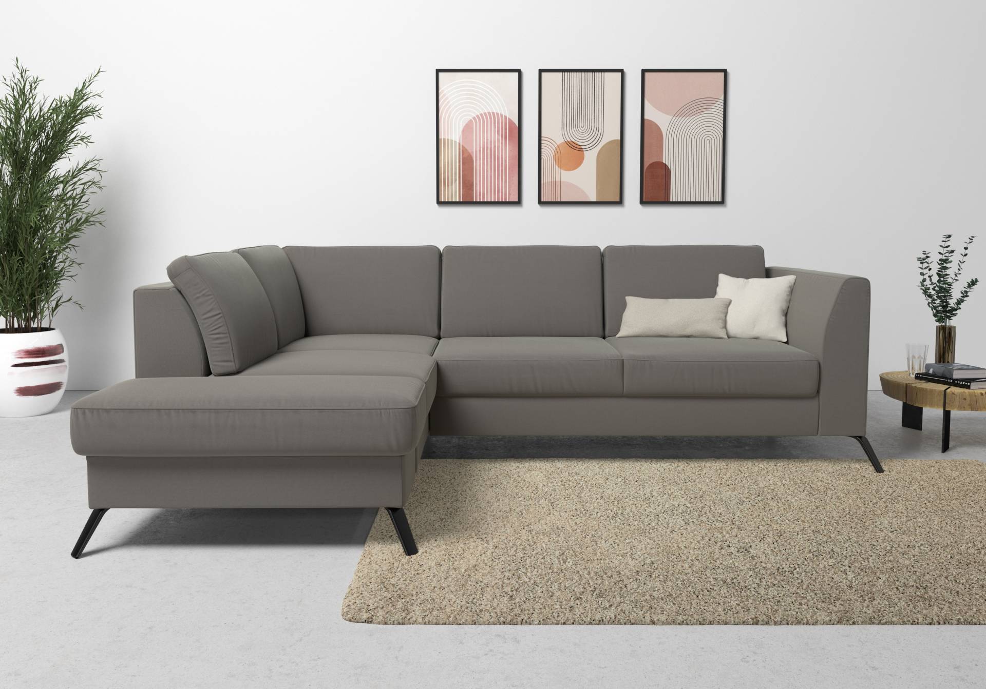 sit&more Ecksofa »Olsen L-Form« von sit&more