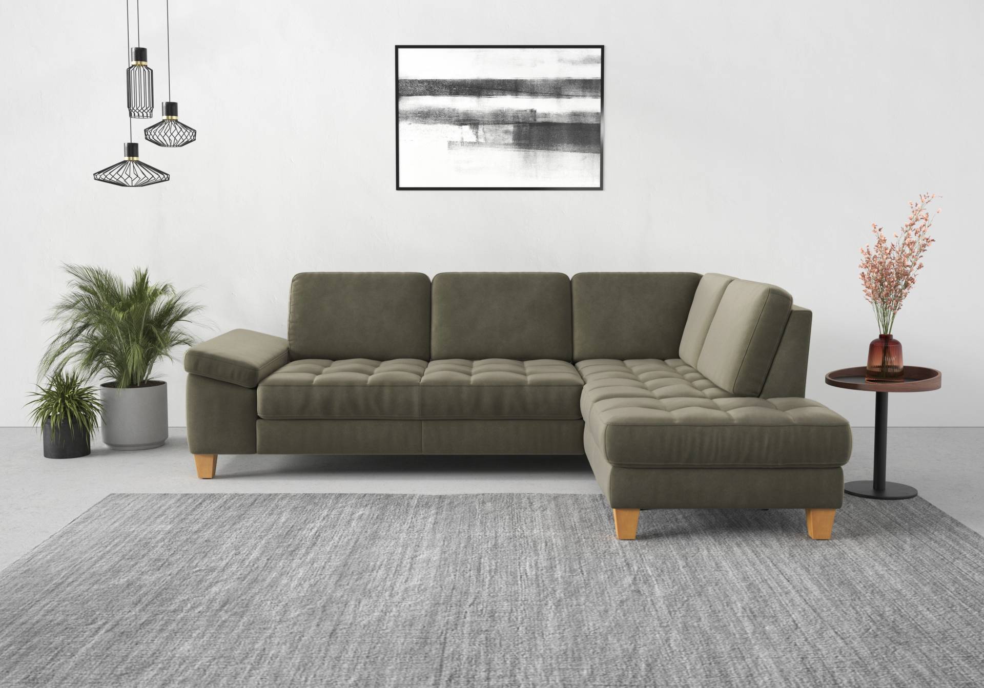 sit&more Ecksofa »Westham L-Form«, mit Ottomane, mit oder ohne Bettfunktion, Bettkasten, Verstellung sit&more Ecksofa »Westham L-Form«, mit Ottomane, mit oder ohne Bettfunktion, Bettkasten, Verstellung von sit&more