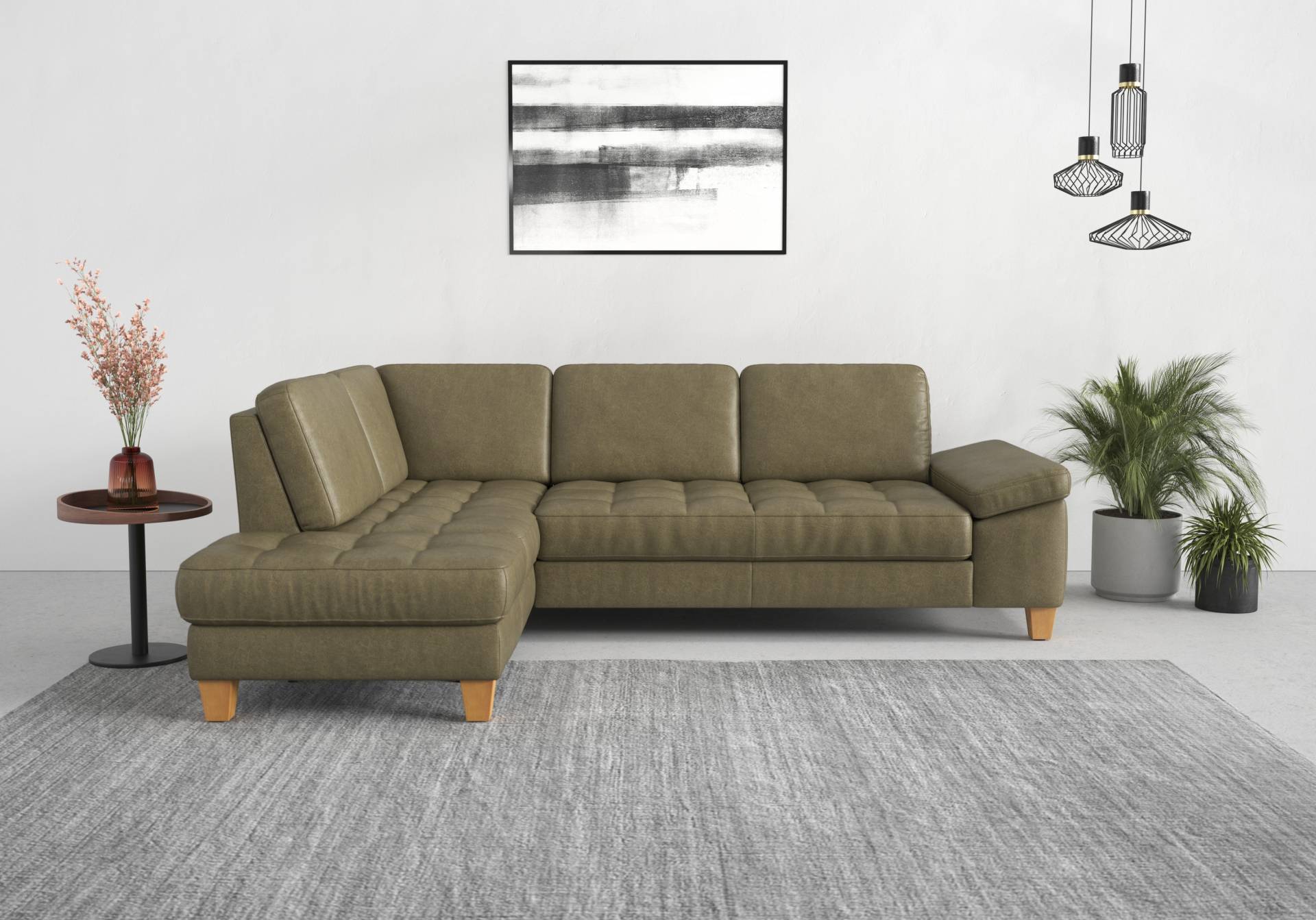 sit&more Ecksofa »Westham L-Form«, mit Ottomane, mit oder ohne Bettfunktion, Bettkasten, Verstellung sit&more Ecksofa »Westham L-Form«, mit Ottomane, mit oder ohne Bettfunktion, Bettkasten, Verstellung von sit&more