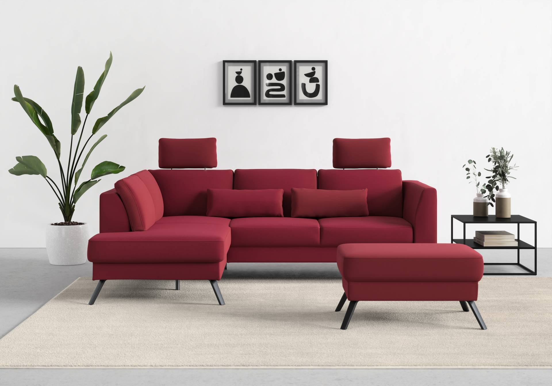 sit&more Ecksofa »Lindholm L-Form« von sit&more