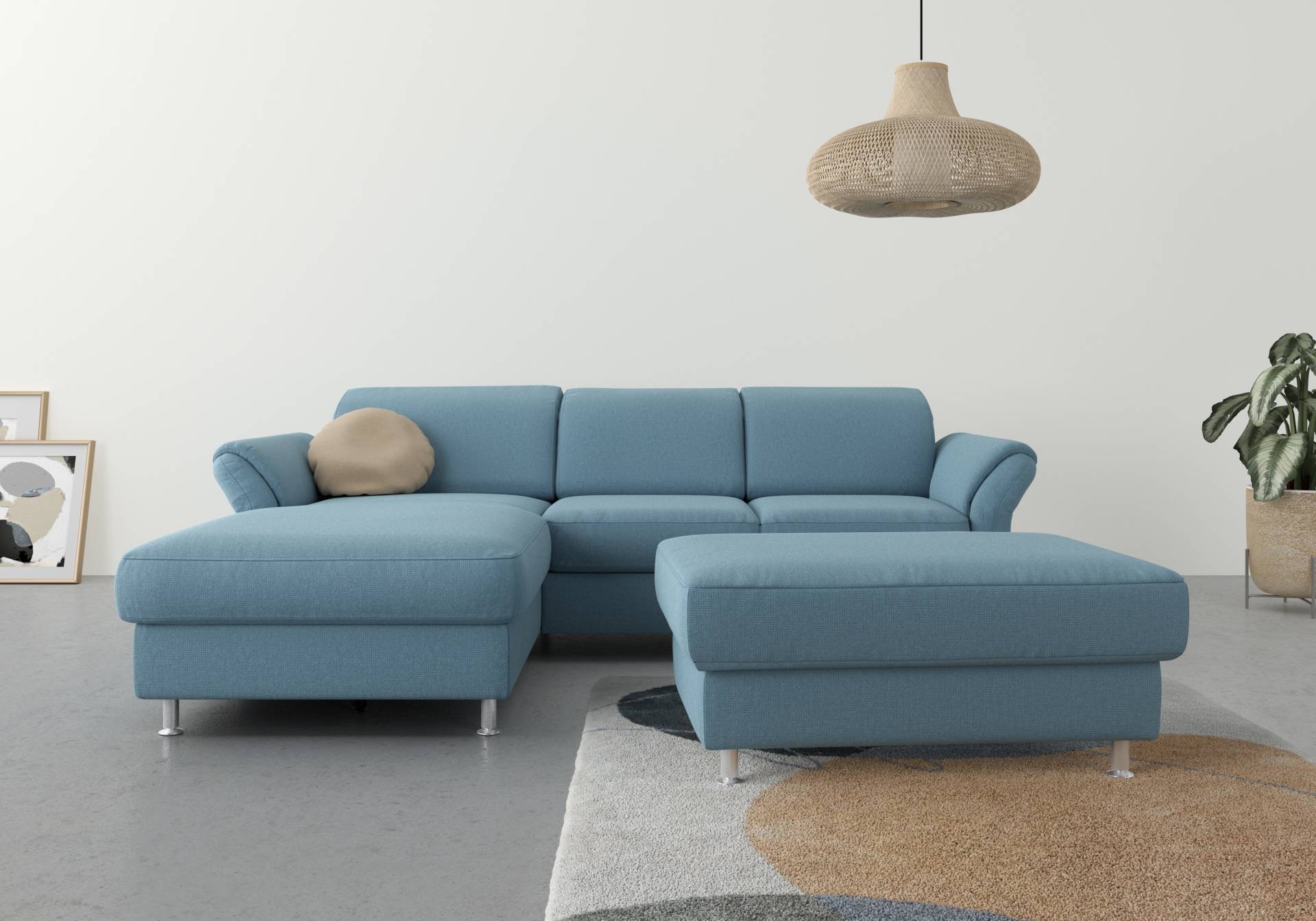 sit&more Ecksofa »Apulia L-Form«, wahlweise Bettfunktion, Bettkasten und Kopf- und Armteilverstellung sit&more Ecksofa »Apulia L-Form«, wahlweise Bettfunktion, Bettkasten und Kopf- und Armteilverstellung von sit&more