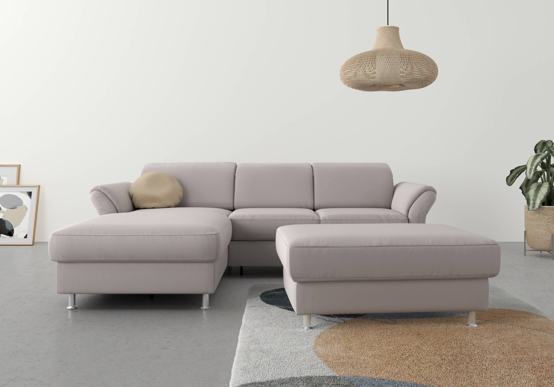 sit&more Ecksofa »Apulia L-Form«, wahlweise Bettfunktion, Bettkasten und Kopf- und Armteilverstellung sit&more Ecksofa »Apulia L-Form«, wahlweise Bettfunktion, Bettkasten und Kopf- und Armteilverstellung von sit&more