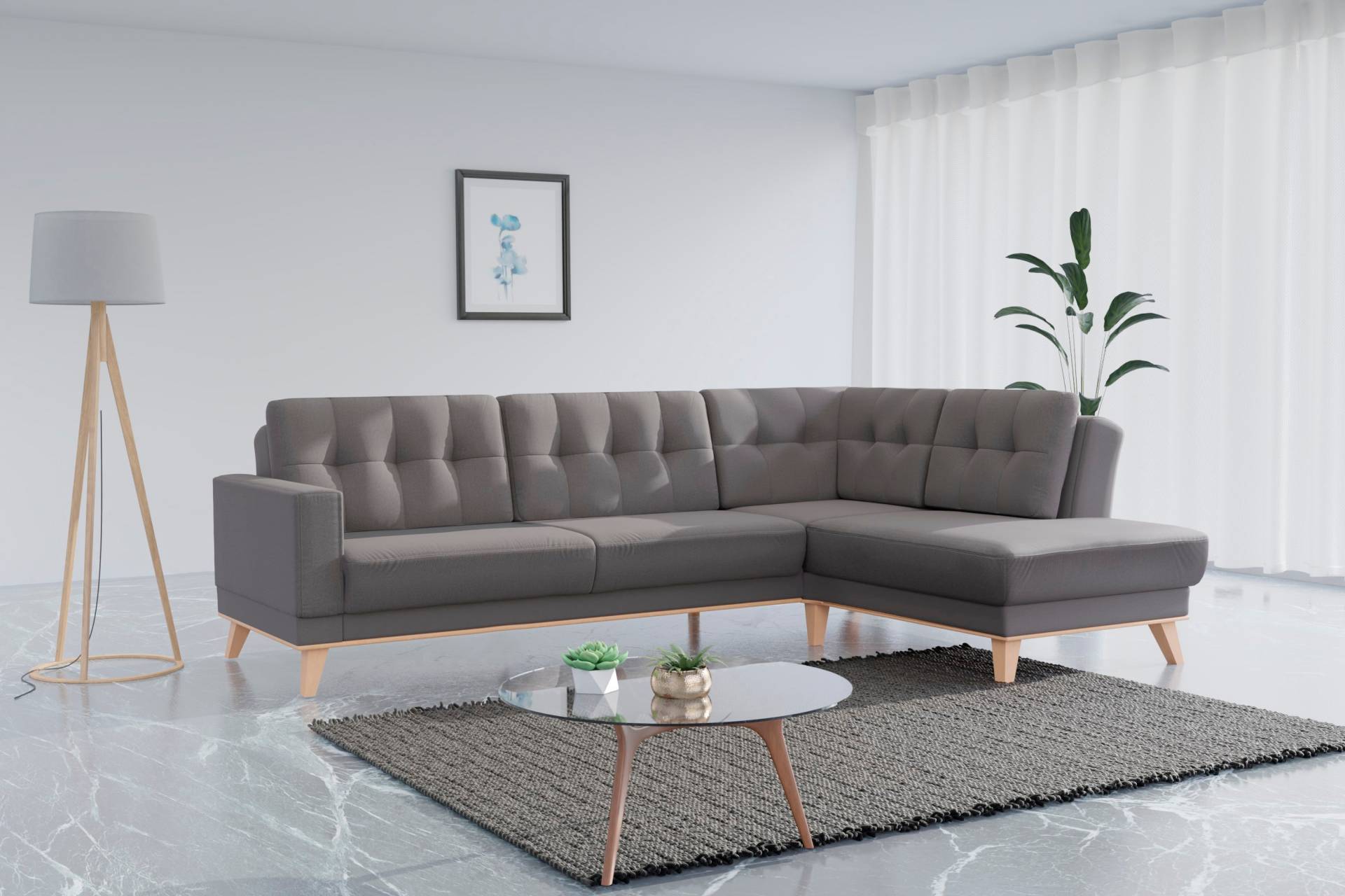 sit&more Ecksofa »Lavida L-Form«, wahlweise mit Kippfunktion und Bettkasten sit&more Ecksofa »Lavida L-Form«, wahlweise mit Kippfunktion und Bettkasten von sit&more
