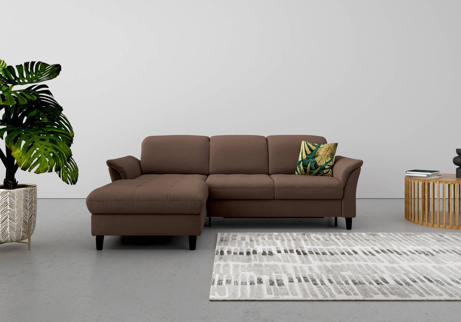 sit&more Ecksofa »Maggiore L-Form«, wahlweise mit Kopfteilverstellung, Bettfunktion und Bettkasten sit&more Ecksofa »Maggiore L-Form«, wahlweise mit Kopfteilverstellung, Bettfunktion und Bettkasten von sit&more