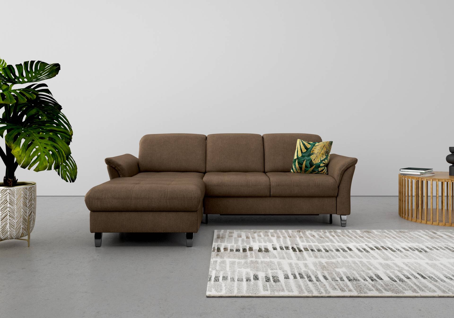 sit&more Ecksofa »Maggiore L-Form«, wahlweise mit Kopfteilverstellung, Bettfunktion und Bettkasten sit&more Ecksofa »Maggiore L-Form«, wahlweise mit Kopfteilverstellung, Bettfunktion und Bettkasten von sit&more