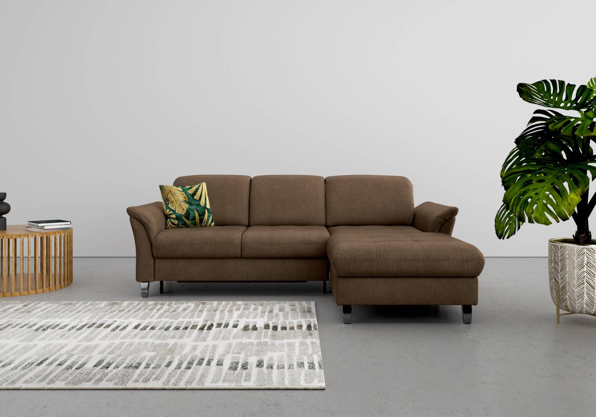 sit&more Ecksofa »Maggiore L-Form«, wahlweise mit Kopfteilverstellung, Bettfunktion und Bettkasten sit&more Ecksofa »Maggiore L-Form«, wahlweise mit Kopfteilverstellung, Bettfunktion und Bettkasten von sit&more