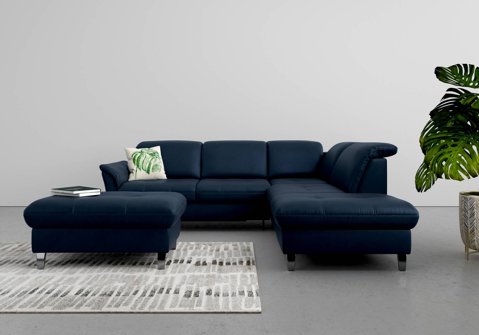 sit&more Ecksofa »Maggiore L-Form«, wahlweise mit Kopfteilverstellung, Bettfunktion und Stauraum sit&more Ecksofa »Maggiore L-Form«, wahlweise mit Kopfteilverstellung, Bettfunktion und Stauraum von sit&more