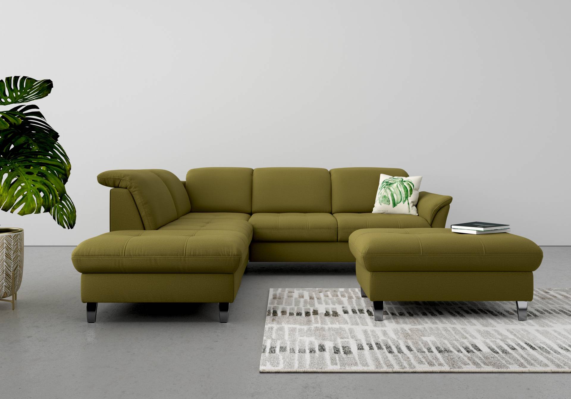 sit&more Ecksofa »Maggiore L-Form« von sit&more