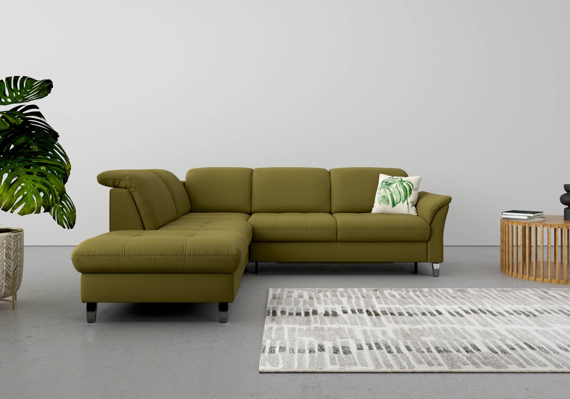 sit&more Ecksofa »Maggiore L-Form«, wahlweise mit Kopfteilverstellung, Bettfunktion und Stauraum sit&more Ecksofa »Maggiore L-Form«, wahlweise mit Kopfteilverstellung, Bettfunktion und Stauraum von sit&more