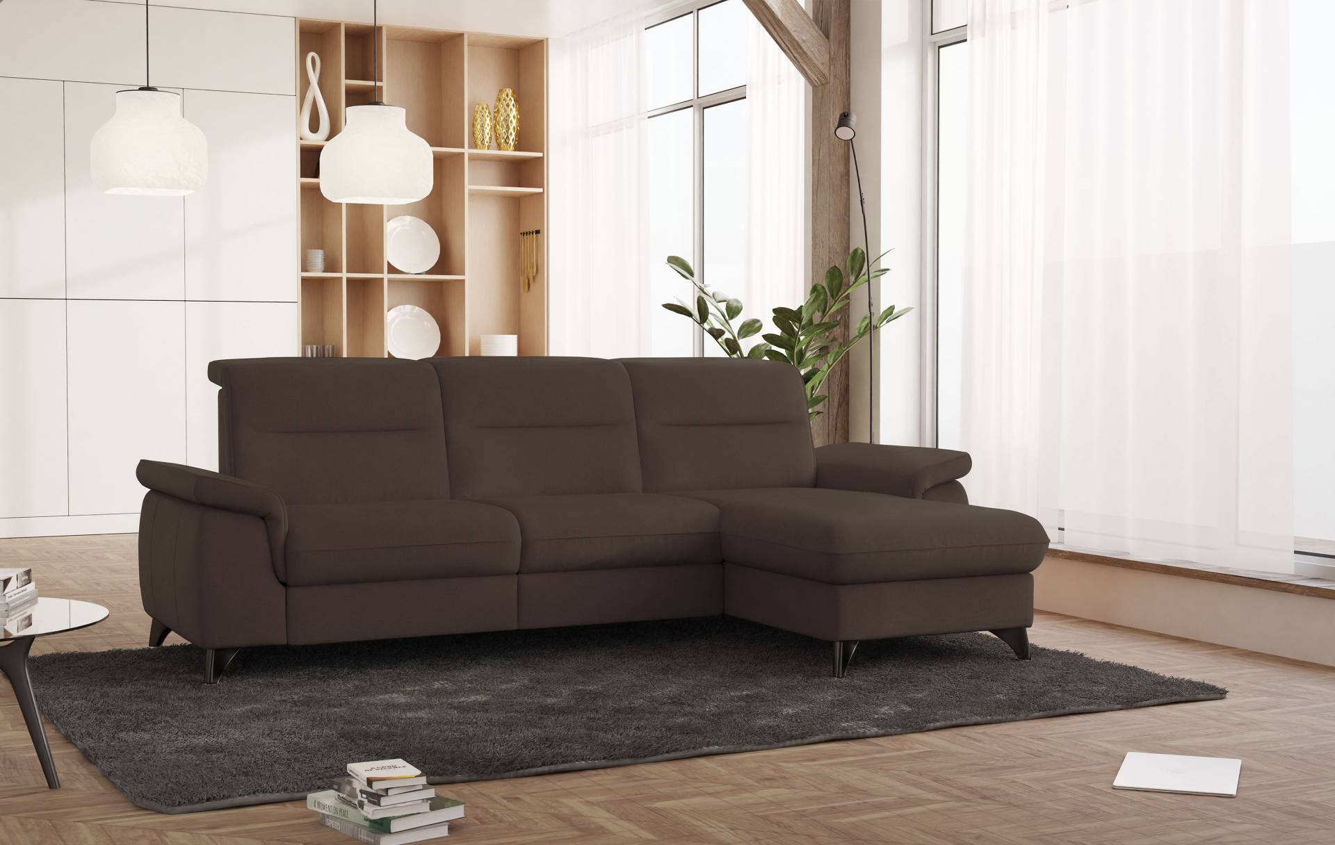 sit&more Ecksofa »Astoria L-Form«, wahlweise mit motorischer Relaxfunktion sit&more Ecksofa »Astoria L-Form«, wahlweise mit motorischer Relaxfunktion von sit&more