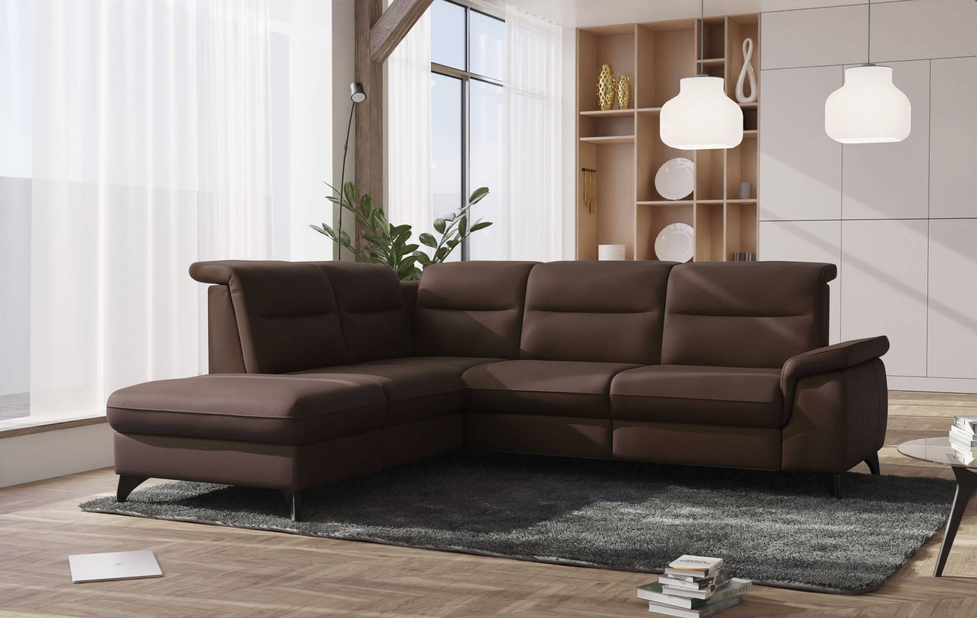 sit&more Ecksofa »Astoria L-Form«, wahlweise mit motorischer Relaxfunktion sit&more Ecksofa »Astoria L-Form«, wahlweise mit motorischer Relaxfunktion von sit&more