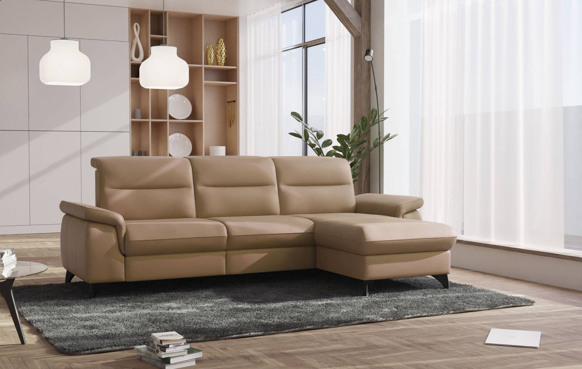 sit&more Ecksofa »Astoria L-Form« von sit&more