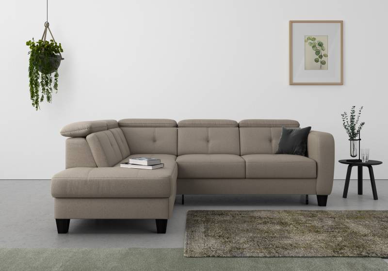 sit&more Ecksofa »Belluci« von sit&more