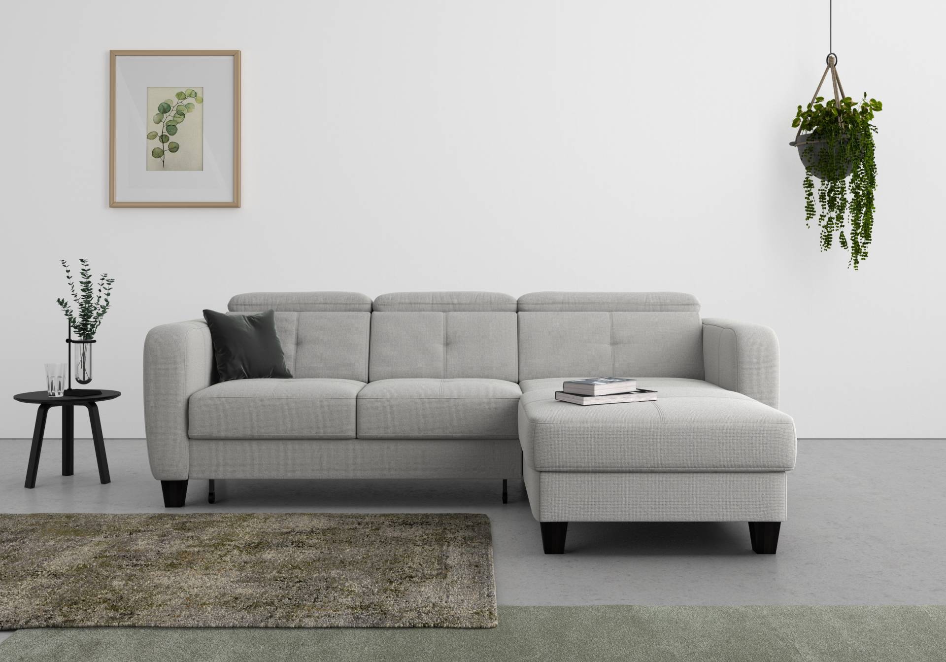 sit&more Ecksofa »Belluci L-Form«, inklusive Federkern, wahlweise mit Bettfunktion und Bettkasten sit&more Ecksofa »Belluci L-Form«, inklusive Federkern, wahlweise mit Bettfunktion und Bettkasten von sit&more