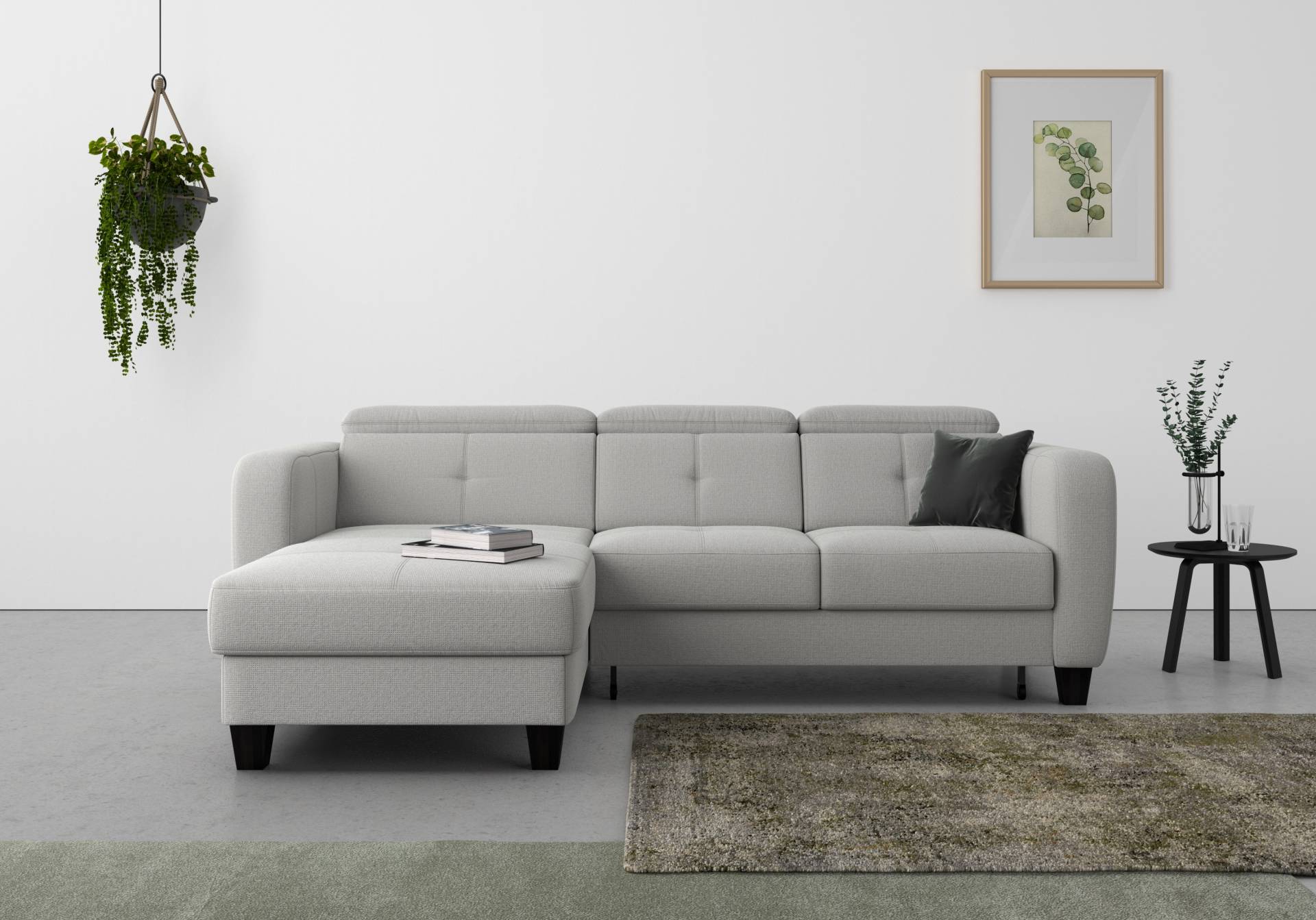 sit&more Ecksofa »Belluci L-Form«, inklusive Federkern, wahlweise mit Bettfunktion und Bettkasten sit&more Ecksofa »Belluci L-Form«, inklusive Federkern, wahlweise mit Bettfunktion und Bettkasten von sit&more