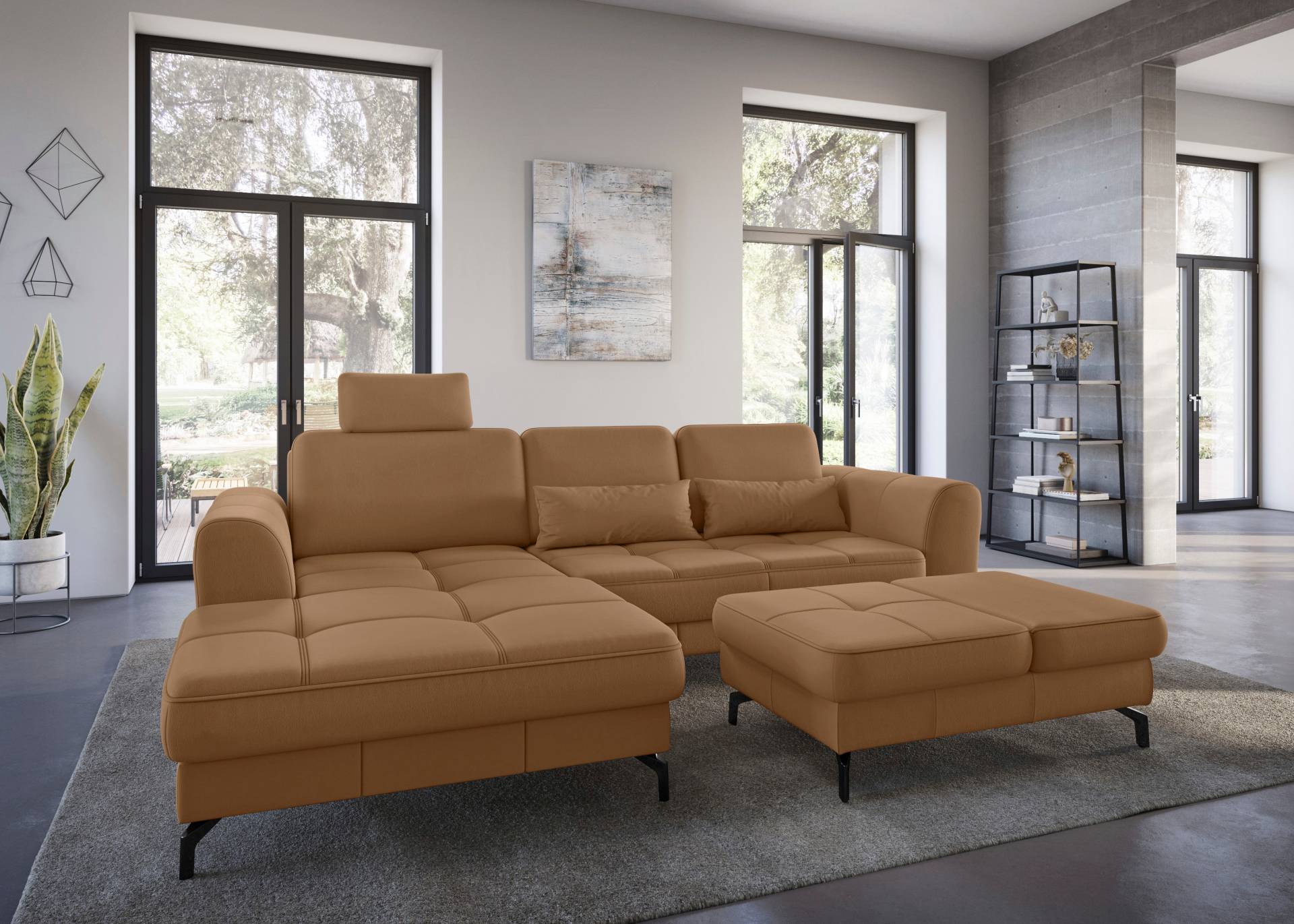 sit&more Ecksofa »Bendigo L-Form« von sit&more