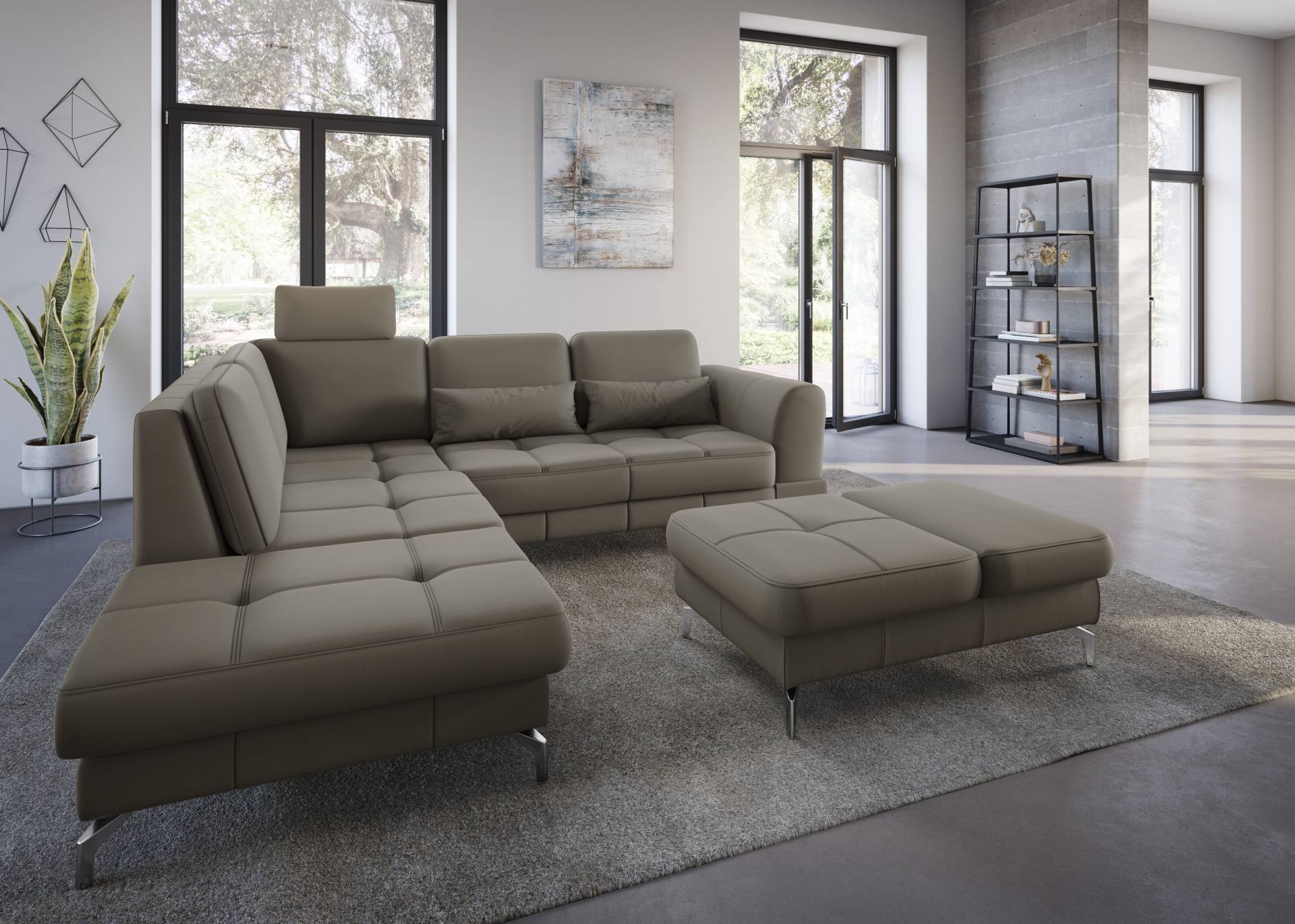 sit&more Ecksofa »Bendigo L-Form« von sit&more