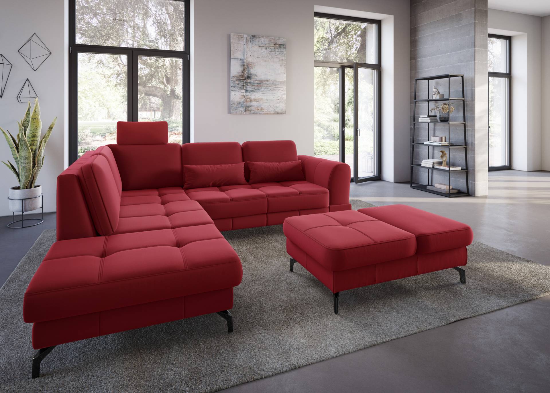 sit&more Ecksofa »Bendigo L-Form« von sit&more