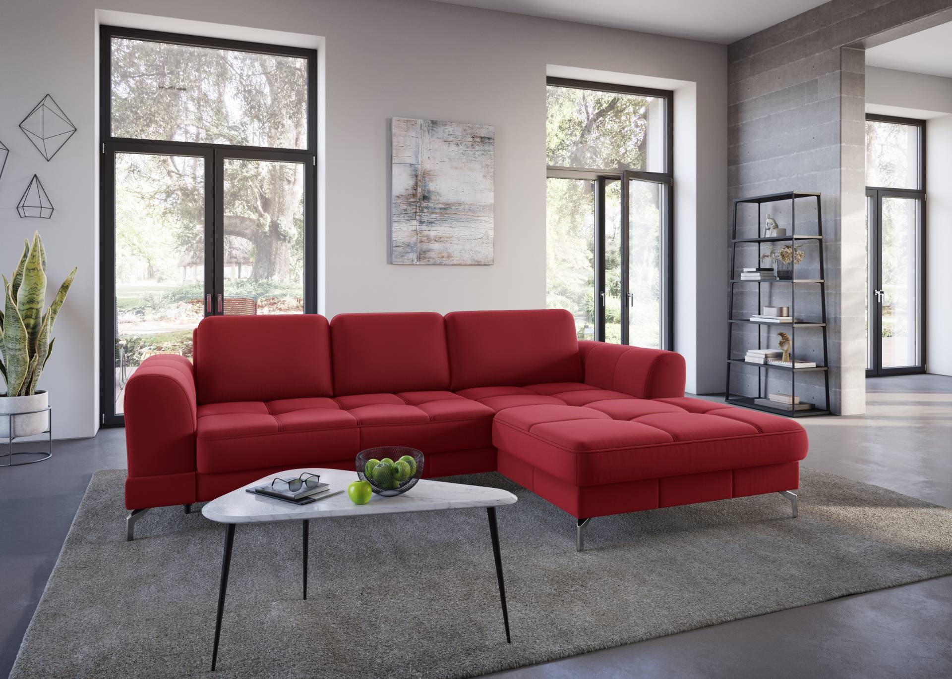 sit&more Ecksofa »Bendigo L-Form« von sit&more