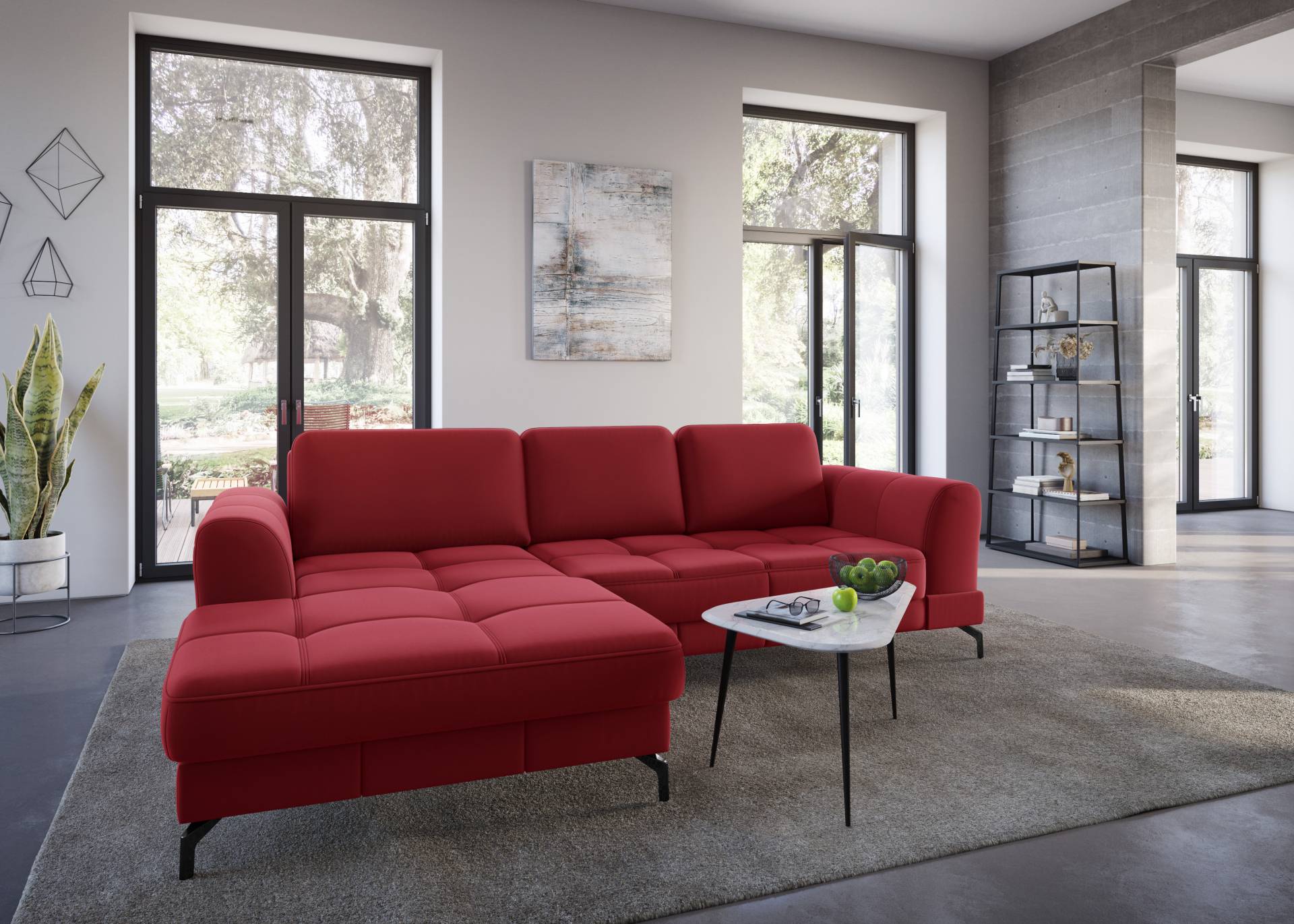 sit&more Ecksofa »Bendigo L-Form« von sit&more