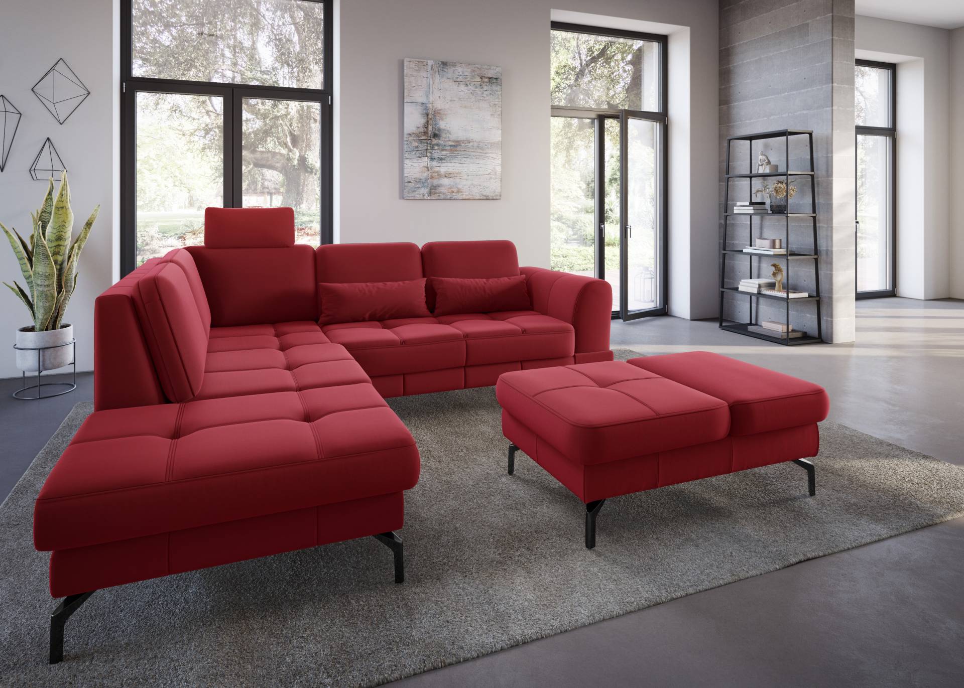 sit&more Ecksofa »Bendigo L-Form« von sit&more