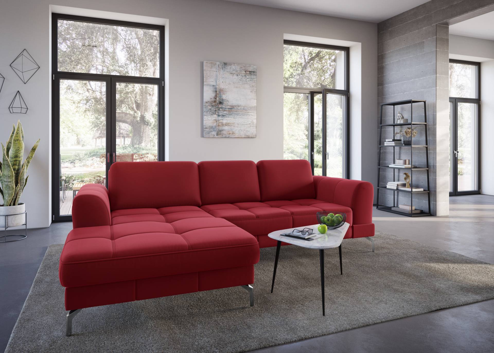 sit&more Ecksofa »Bendigo L-Form« von sit&more