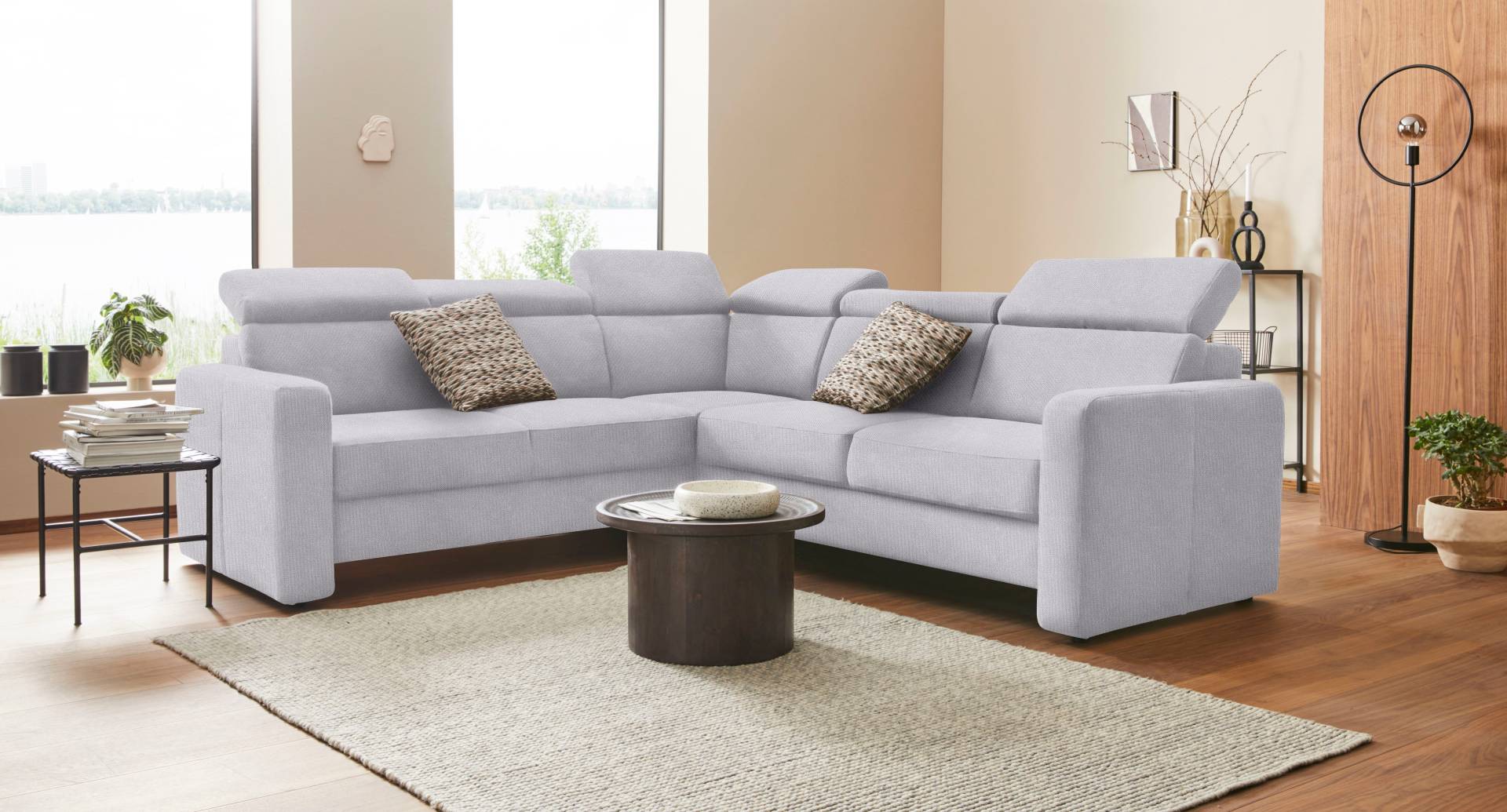 sit&more Ecksofa »Bologna L-Form«, Kopfteilverstellung, wahlweise mit Bettfunktion und Schubkasten sit&more Ecksofa »Bologna L-Form«, Kopfteilverstellung, wahlweise mit Bettfunktion und Schubkasten von sit&more