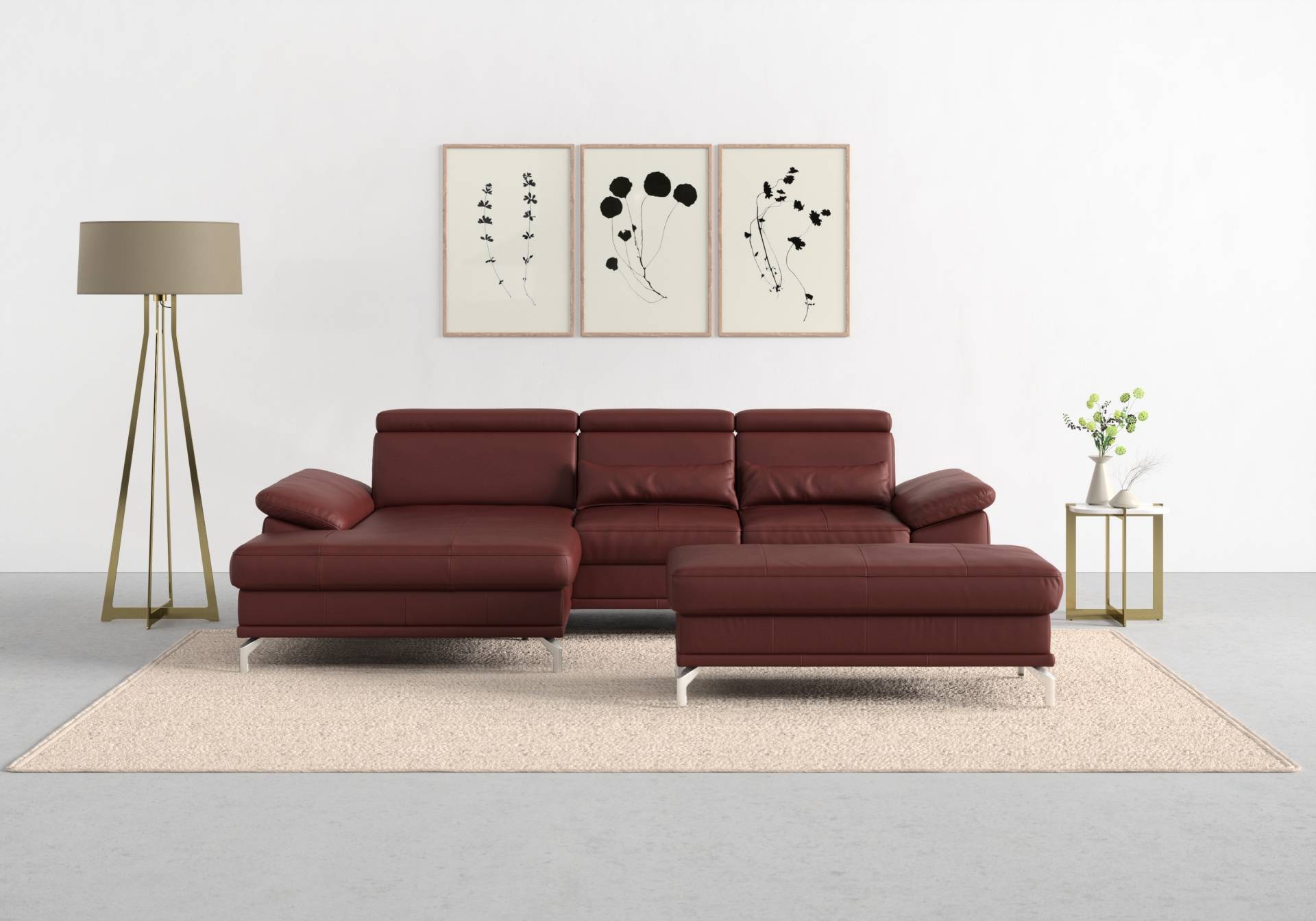 sit&more Ecksofa »Cabrio L-Form« von sit&more