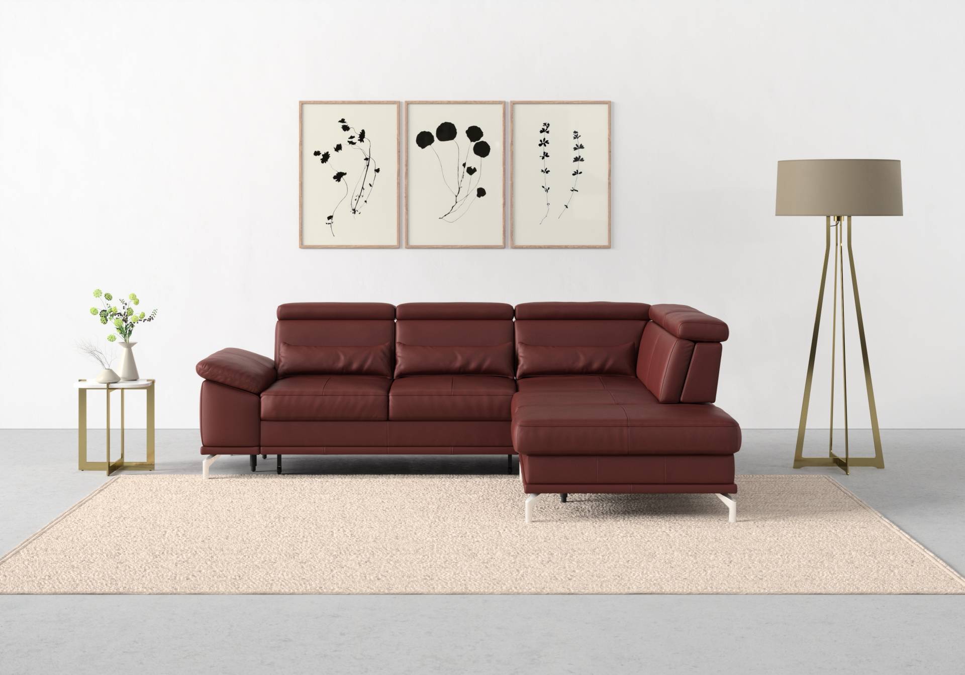 sit&more Ecksofa »Cabrio L-Form« von sit&more