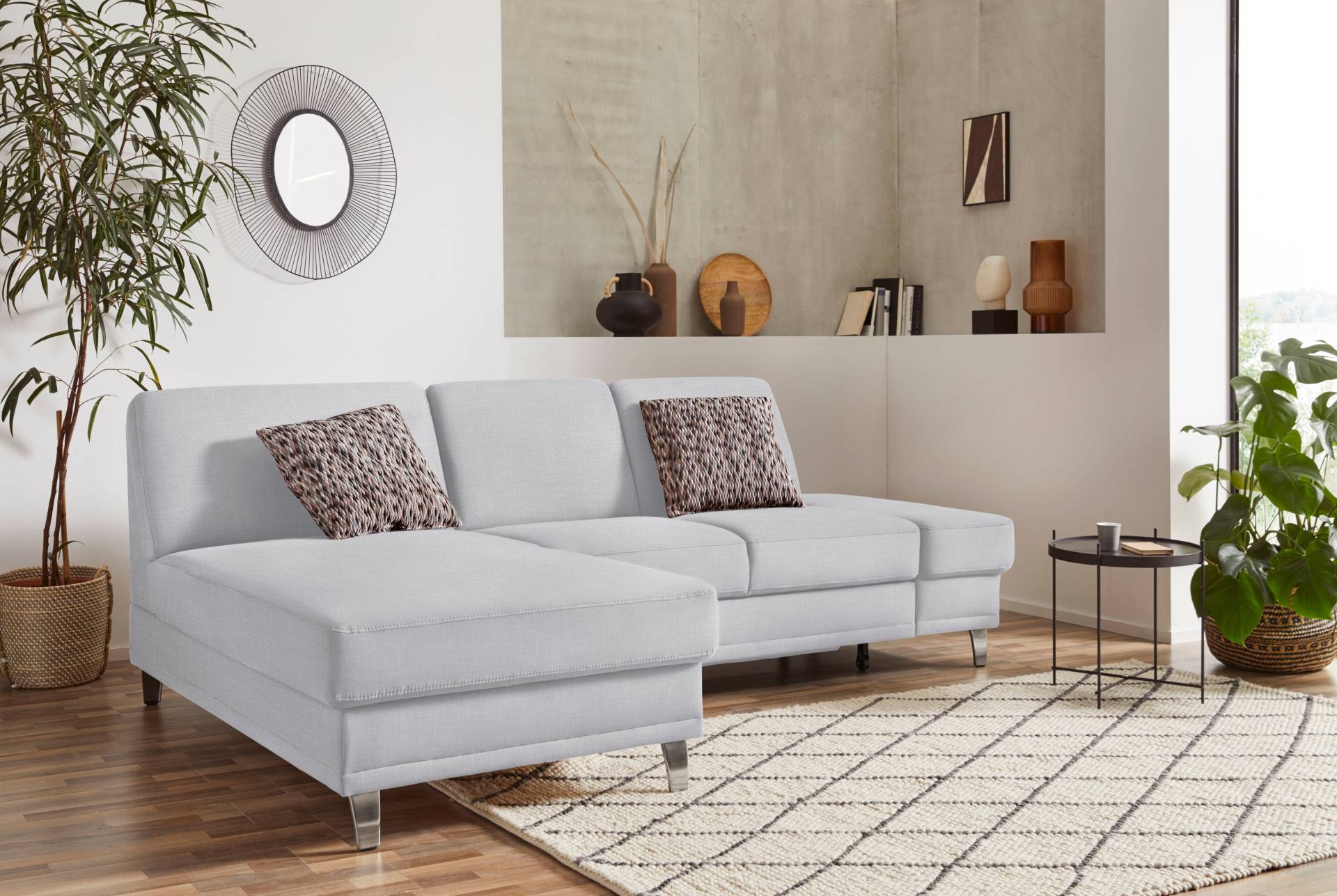 sit&more Ecksofa »Clio L-Form«, wahlweise mit Bettfunktion oder Vorziehsitz und Bettkasten, Federkern sit&more Ecksofa »Clio L-Form«, wahlweise mit Bettfunktion oder Vorziehsitz und Bettkasten, Federkern von sit&more