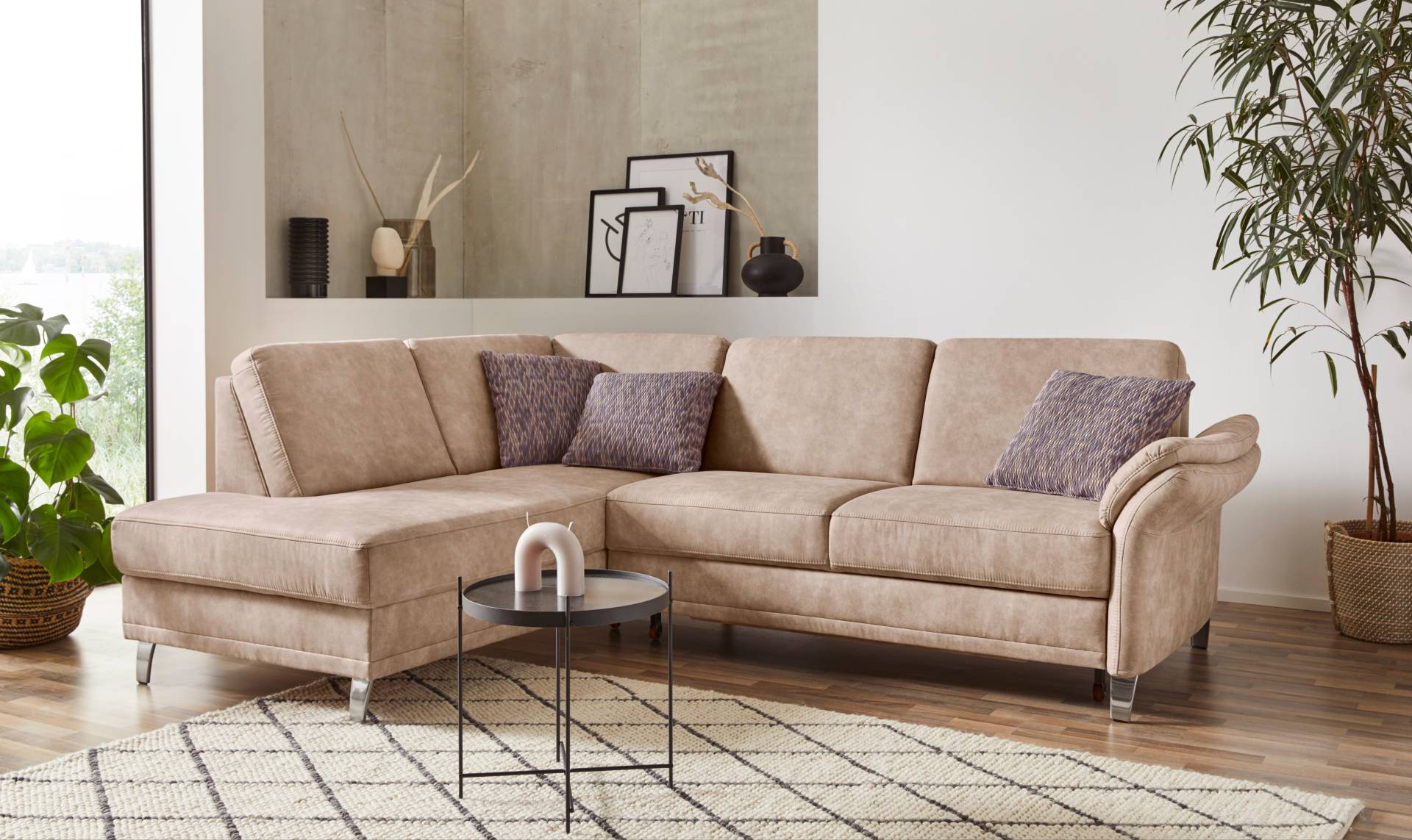 sit&more Ecksofa »Clio L-Form«, wahlweise mit Bettfunktion und Bettkasten, inklusive Federkern sit&more Ecksofa »Clio L-Form«, wahlweise mit Bettfunktion und Bettkasten, inklusive Federkern von sit&more