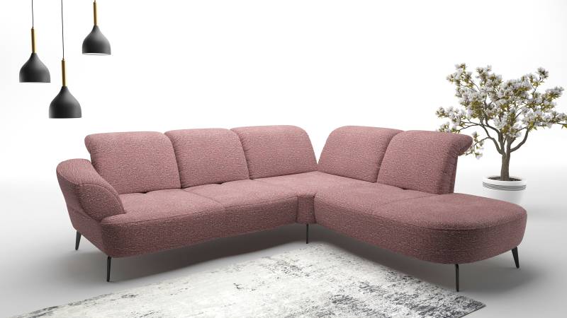 sit&more Ecksofa »Dance«, inkl.System Click&Seat und Sitztiefenverstellung von sit&more