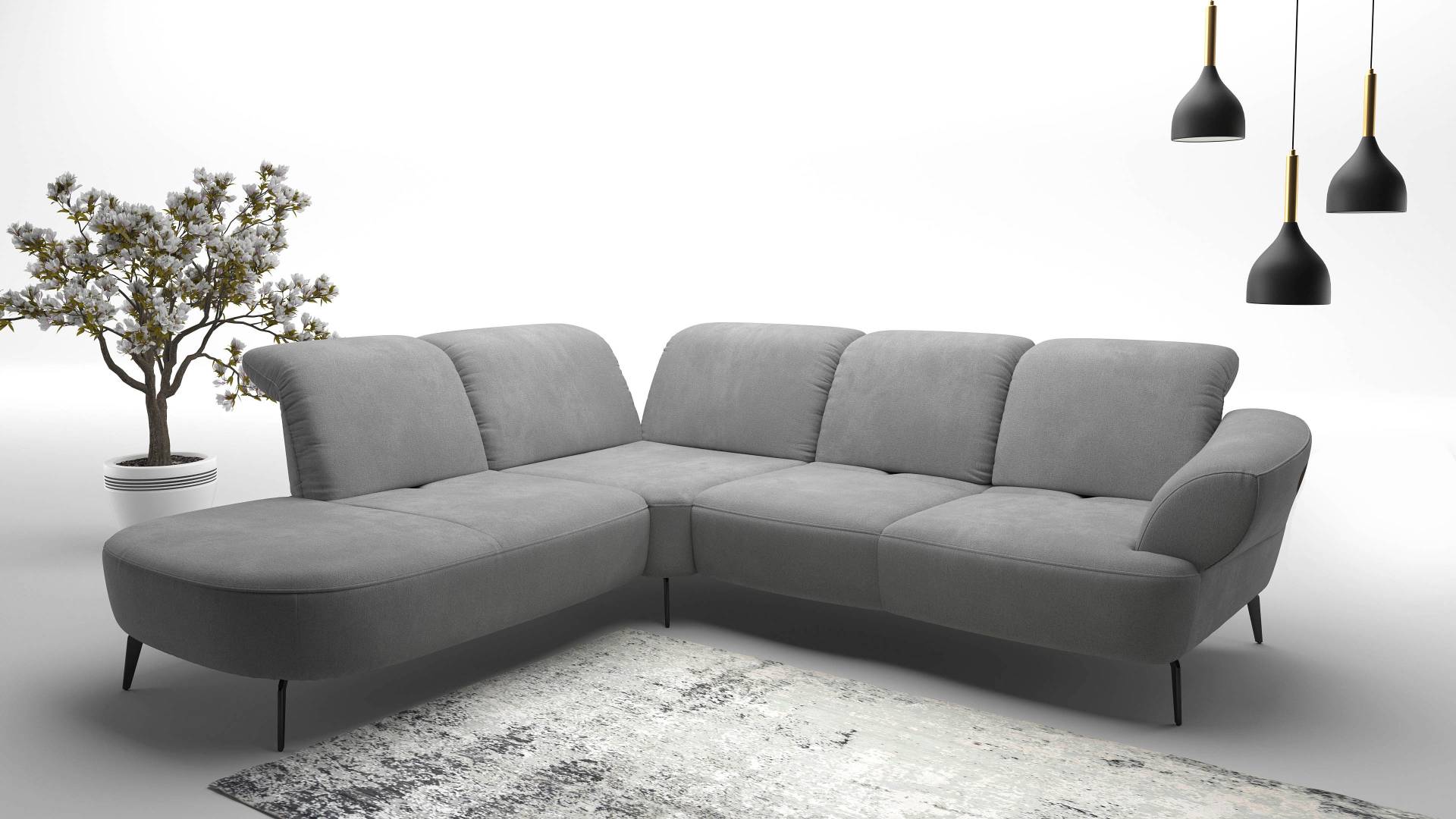 sit&more Ecksofa »Dance«, inkl.System Click&Seat und Sitztiefenverstellung sit&more Ecksofa »Dance«, inkl.System Click&Seat und Sitztiefenverstellung von sit&more