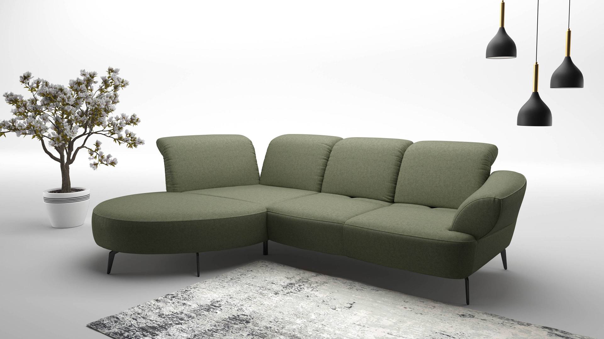sit&more Ecksofa »Dance«, inkl.System Click&Seat und Sitztiefenverstellung sit&more Ecksofa »Dance«, inkl.System Click&Seat und Sitztiefenverstellung von sit&more