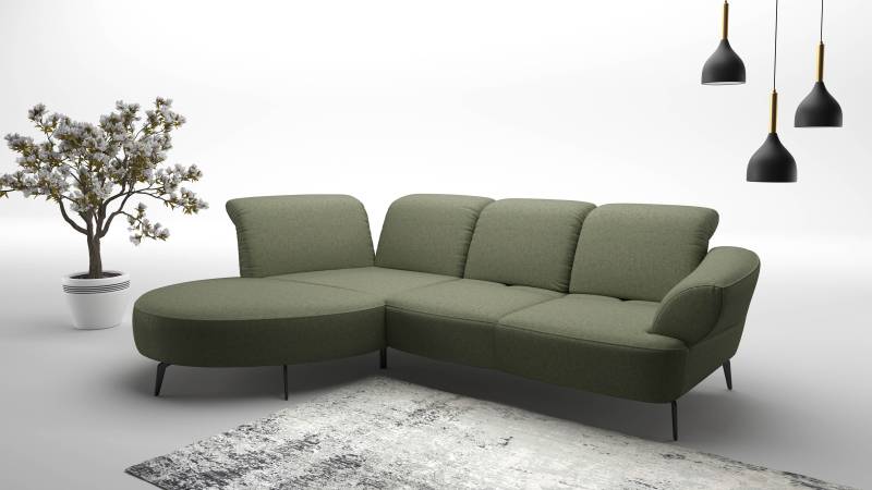 sit&more Ecksofa »Dance«, inkl.System Click&Seat und Sitztiefenverstellung von sit&more