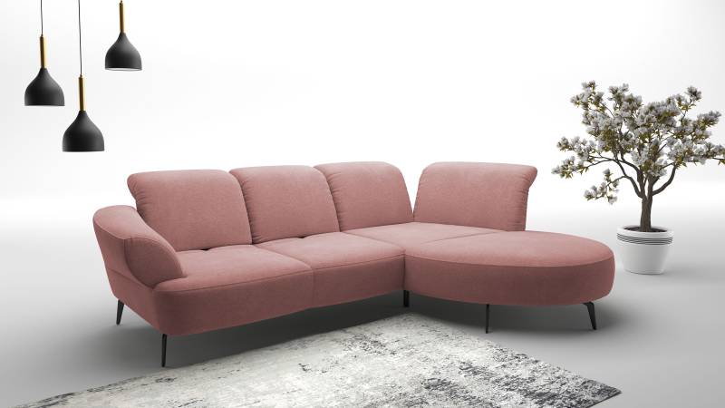 sit&more Ecksofa »Dance«, inkl.System Click&Seat und Sitztiefenverstellung von sit&more