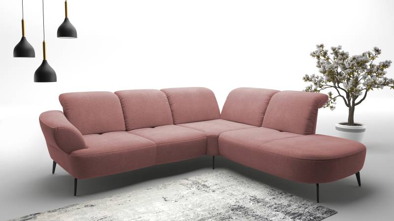 sit&more Ecksofa »Dance«, inkl.System Click&Seat und Sitztiefenverstellung von sit&more