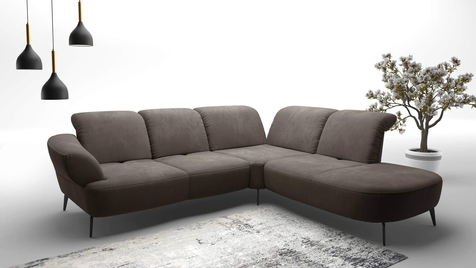 sit&more Ecksofa »Dance«, inkl.System Click&Seat und Sitztiefenverstellung sit&more Ecksofa »Dance«, inkl.System Click&Seat und Sitztiefenverstellung von sit&more