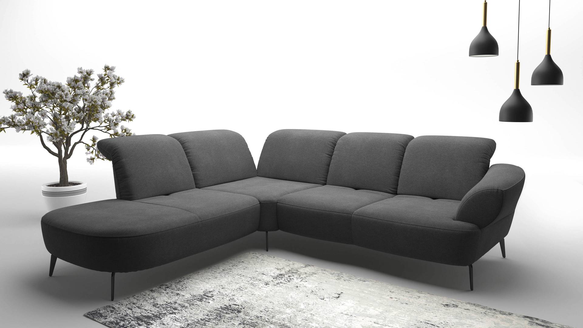 sit&more Ecksofa »Dance«, inkl.System Click&Seat und Sitztiefenverstellung sit&more Ecksofa »Dance«, inkl.System Click&Seat und Sitztiefenverstellung von sit&more