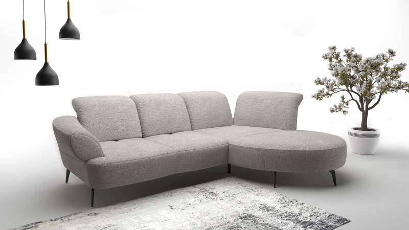 sit&more Ecksofa »Dance«, inkl.System Click&Seat und Sitztiefenverstellung von sit&more