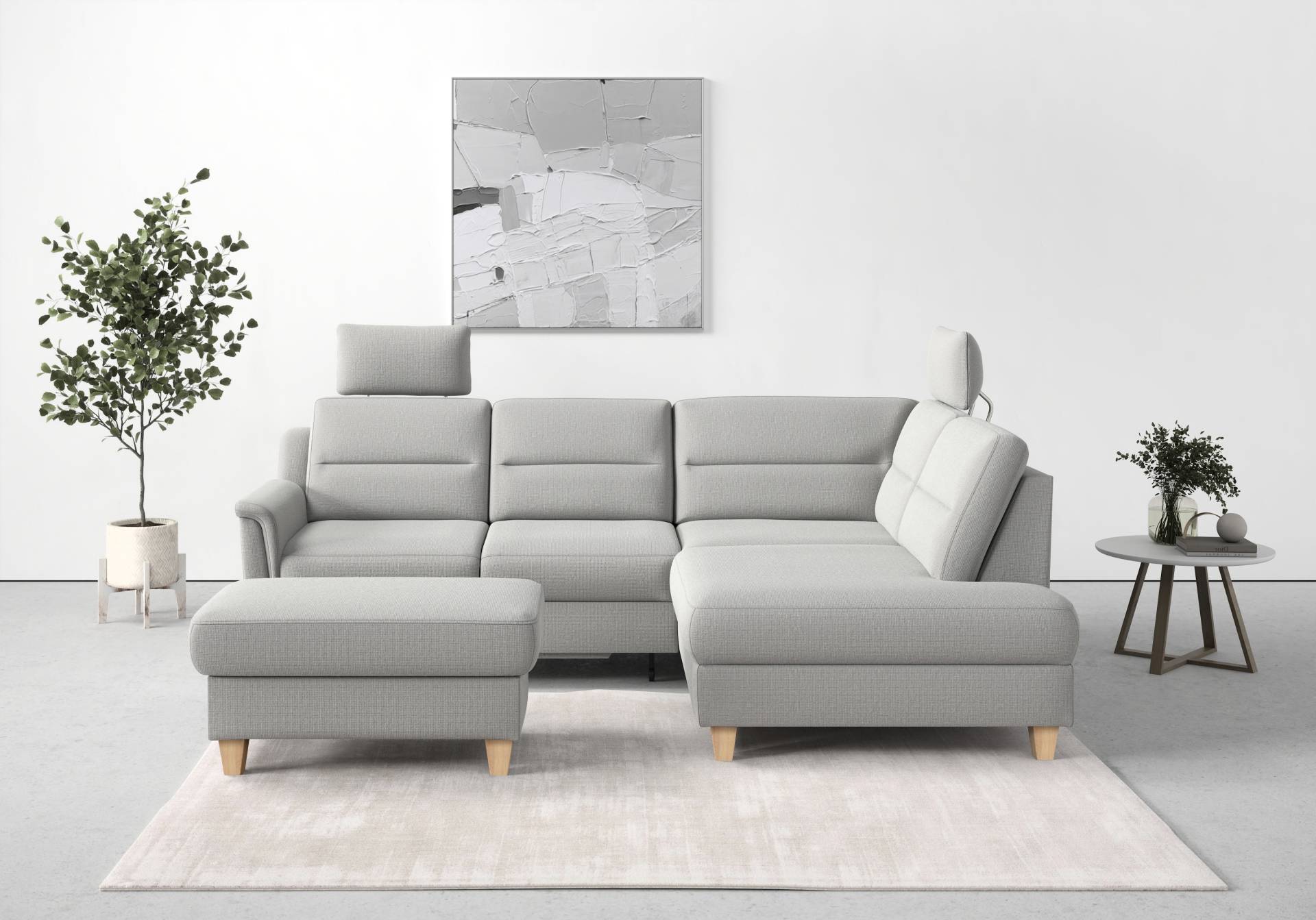 sit&more Ecksofa »Farö L-Form«, inklusive Federkern, wahlweise mit Bettfunktion und Bettkasten sit&more Ecksofa »Farö L-Form«, inklusive Federkern, wahlweise mit Bettfunktion und Bettkasten von sit&more