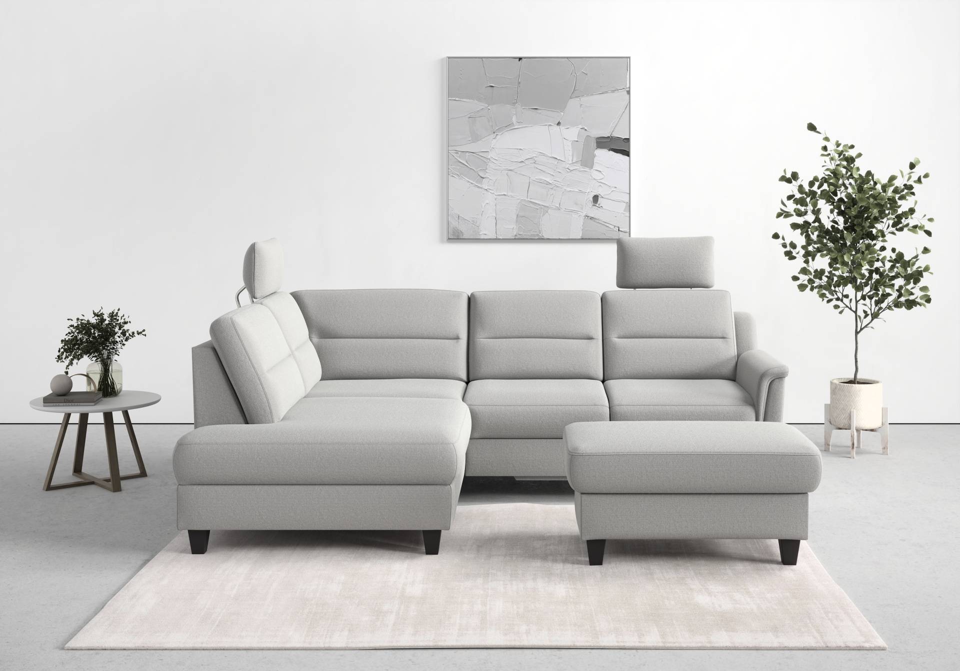 sit&more Ecksofa »Farö L-Form«, inklusive Federkern, wahlweise mit Bettfunktion und Bettkasten sit&more Ecksofa »Farö L-Form«, inklusive Federkern, wahlweise mit Bettfunktion und Bettkasten von sit&more