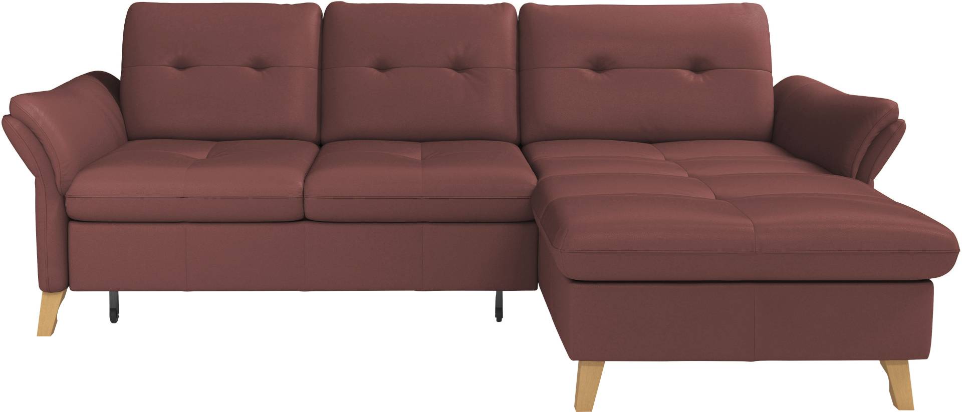 sit&more Ecksofa »Göteborg«, Sitztiefenverstellung und Federkern, wahlweise mit Bettfunktion von sit&more